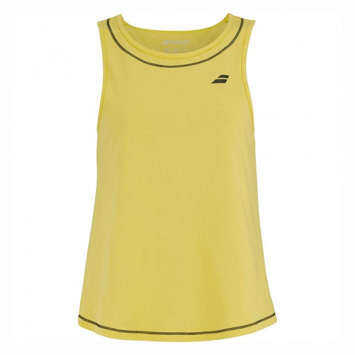 Babolat Exercise Cotton Tank Lemon Zest